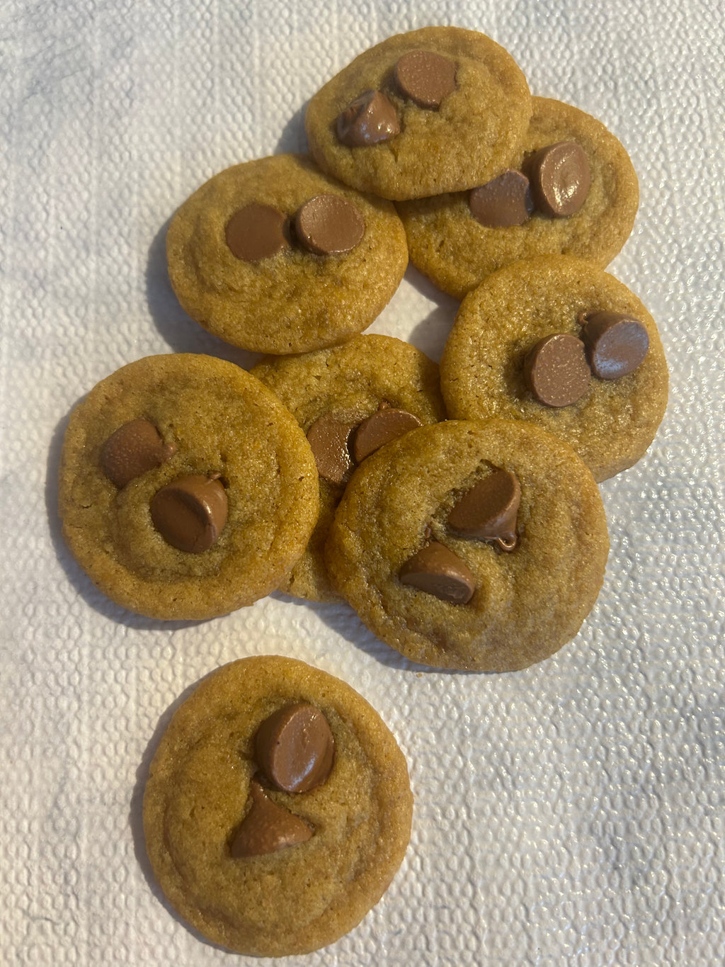 Mini chocolate chip cookies (30)